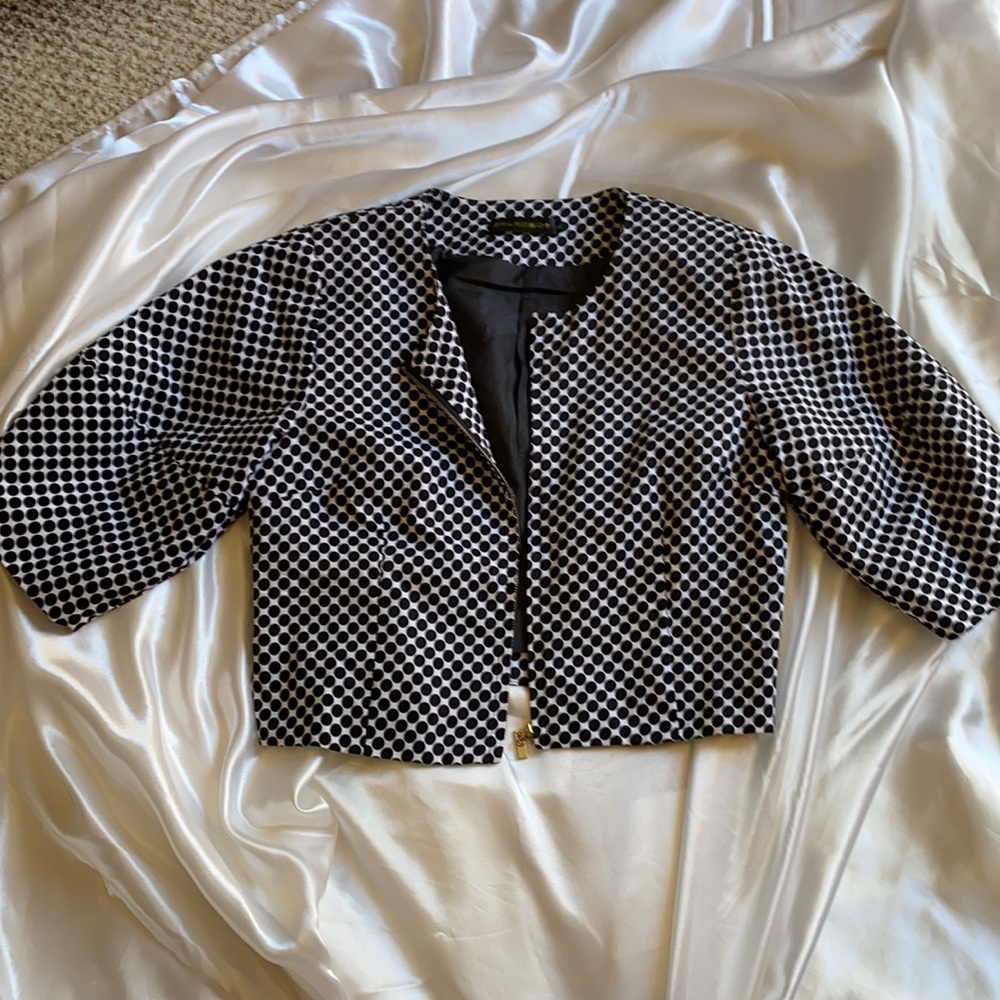 Black and white cover jacket